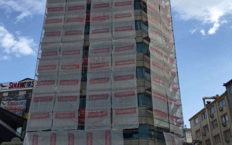 Morilu-Printed Scaffolding Nets