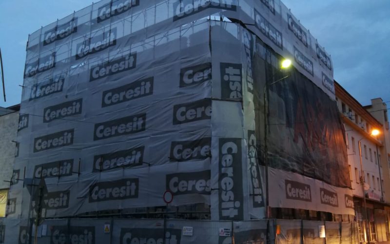 Morilu-Printed Scaffolding Nets